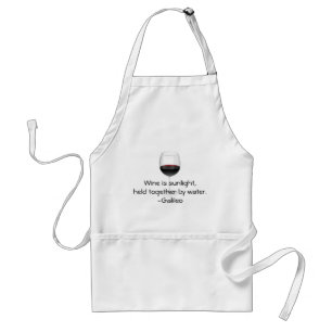 Galileo-Wein-Zitat Schürze