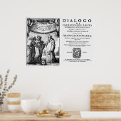 Galileos Dialogo Poster (Küche)