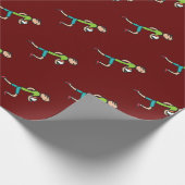 Gälischer Fußball Geschenkpapier (Ecke)