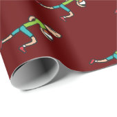 Gälischer Fußball Geschenkpapier (Rolleneckpunkt)