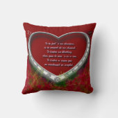 Gälischer Hochzeits-Eid: Blut meines Bluts - mit Kissen (Rückseite)