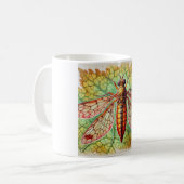 Gall midge insect 160924IREF206 - Watercolor Kaffeetasse (Vorderseite Links)
