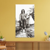 Galla Woman Leinwanddruck (Insitu (Wohnzimmer))