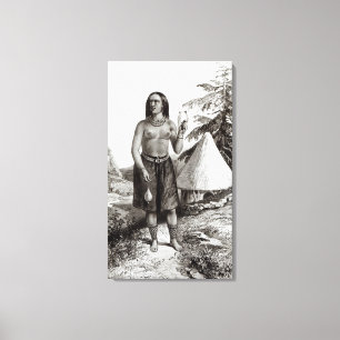 Galla Woman Leinwanddruck