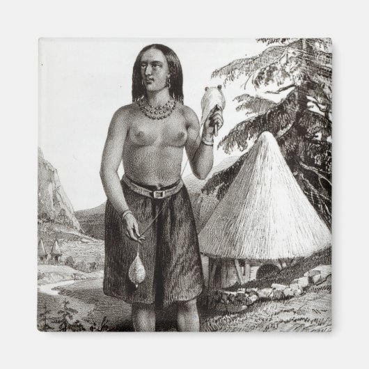 Galla Woman Magnet (Vorne)