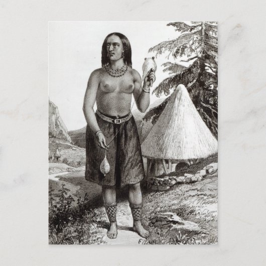 Galla Woman Postkarte (Vorderseite)