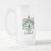 GALLAGHER FAMILIENWAPPEN - GALLAGHER WAPPEN MATTGLAS BIERGLAS (Links)