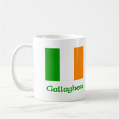 Gallagher Iren-Flagge Kaffeetasse (Links)