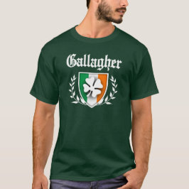 Gallagher Kleeblatt-Wappen T-Shirt