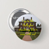 Gallagher Mädchenknopf Button (Vorne & Hinten)