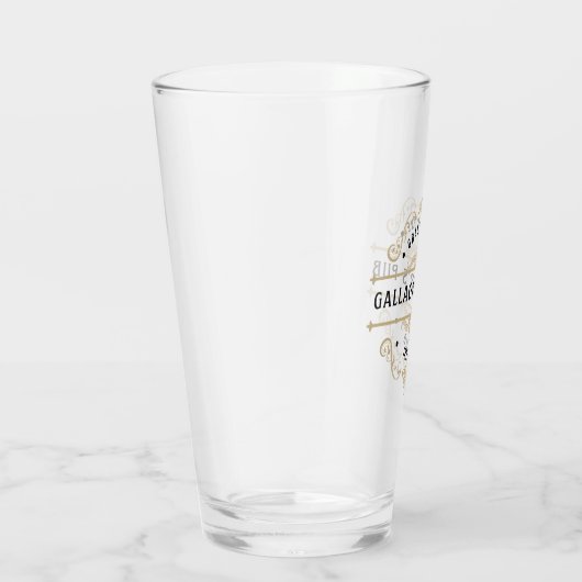 Gallagher-Pub-Pint-Glas Glas (Rechts)