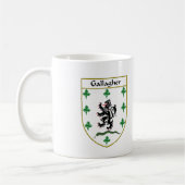 Gallagher Wappen/Familienwappen Kaffeetasse (Links)