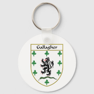 Gallagher-Wappen/Familienwappen Schlüsselanhänger