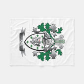 Gallagher Wappen Fleecedecke (Vorderseite (Horizontal))