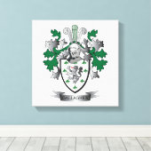 Gallagher-Wappen Leinwanddruck (Insitu (Holzboden))