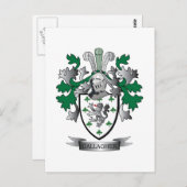 Gallagher-Wappen Postkarte (Vorne/Hinten)