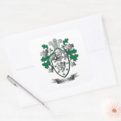 Gallagher-Wappen Quadratischer Aufkleber (Umschlag)