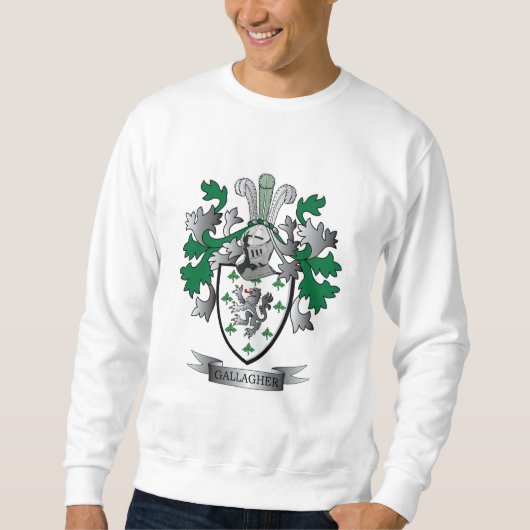 Gallagher Wappen Sweatshirt (Vorderseite)