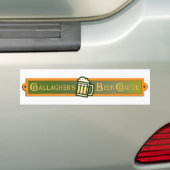 Gallaghers Bier-Führer-Autoaufkleber Autoaufkleber (Auf Auto)