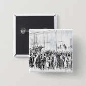 Gallaghers Börse (Stich) (b/w Foto) Button (Vorne & Hinten)