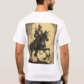 Gallant Knight: Zeitloses Mittelalter T-Shirt (Rückseite)