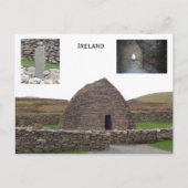Gallarus Oratory, Kerry, Irland Postkarte (Vorderseite)