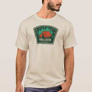 Gallatin National Forest Camping T-Shirt