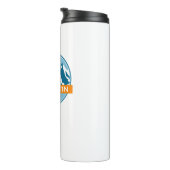 Gallatin Range Montana Wyoming Thermosbecher (Nach rechts gedreht)