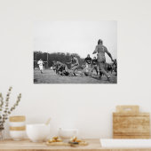 Gallaudet Football: 1923 Poster (Küche)