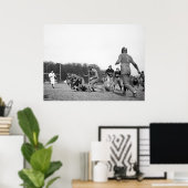 Gallaudet Football: 1923 Poster (Heimbüro)