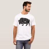 Gallaudet Unversity: Bison T-Shirt (Vorne ganz)