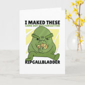 Gallbladder Stones Karte (Gelbe Blume)