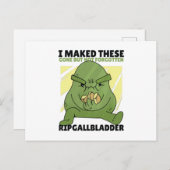 Gallbladder Stones Postkarte (Vorne/Hinten)