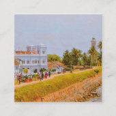 Galle City - Sri Lankas Südküste Quadratische Visitenkarte (Vorderseite)