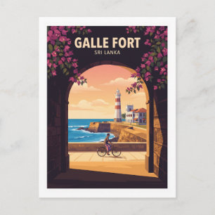 Galle Fort Sri Lanka Souvenir Postkarte