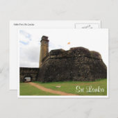 Galle Fort Turm Postkarte (Vorne/Hinten)
