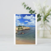 Galle Fort und Indischer Ozean Sri Lanka Postkarte (Stehend Vorderseite)