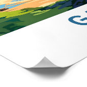 Galle Sri Lanka Travel Print Poster (Ecke)