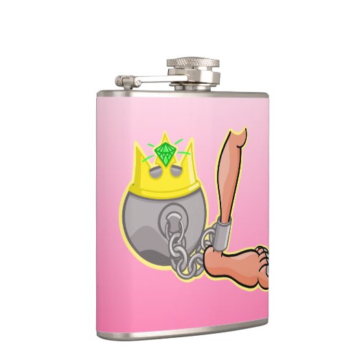 Galle und Kette Flachmann (Rechts)