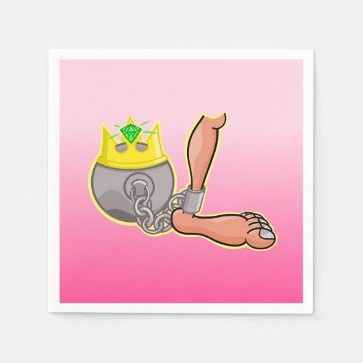 Galle und Kette Serviette (Vorderseite)