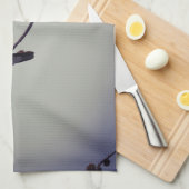 Galle Vögel in Baum 3 Geschirrtuch (Viertel Falte)