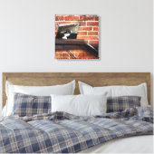 Galleenkatze Leinwanddruck (Insitu (Schlafzimmer))