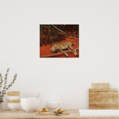 Gallen-Kallela - Cheetah Poster (Küche)