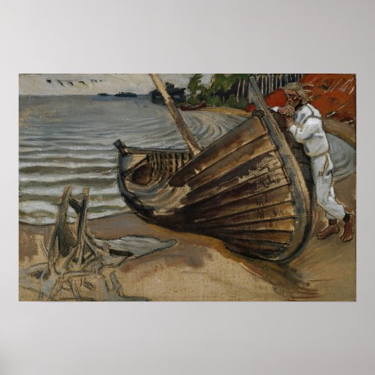 Gallen-Kallela - Das Tretboot Poster (Vorne)