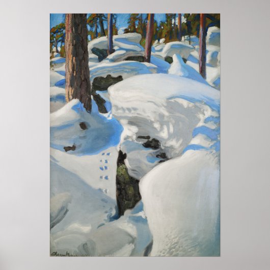 Gallen-Kallela - Der Lynx Den Poster (Vorne)