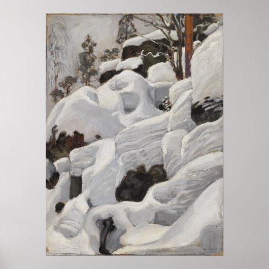 Gallen-Kallela - Die Lüge des Luchses Poster (Vorne)