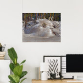 Gallen-Kallela - Februar Fantasy Poster (Heimbüro)