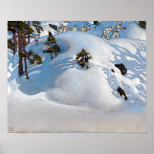 Gallen-Kallela - Februar Vision 1905 Poster