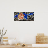 Gallen-Kallela - Gedichte Detail, Großkalevala Poster (Küche)