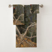 Gallen-Kallela - Großer Schwarzer Specker 1894 Badhandtuch Set (Insitu)